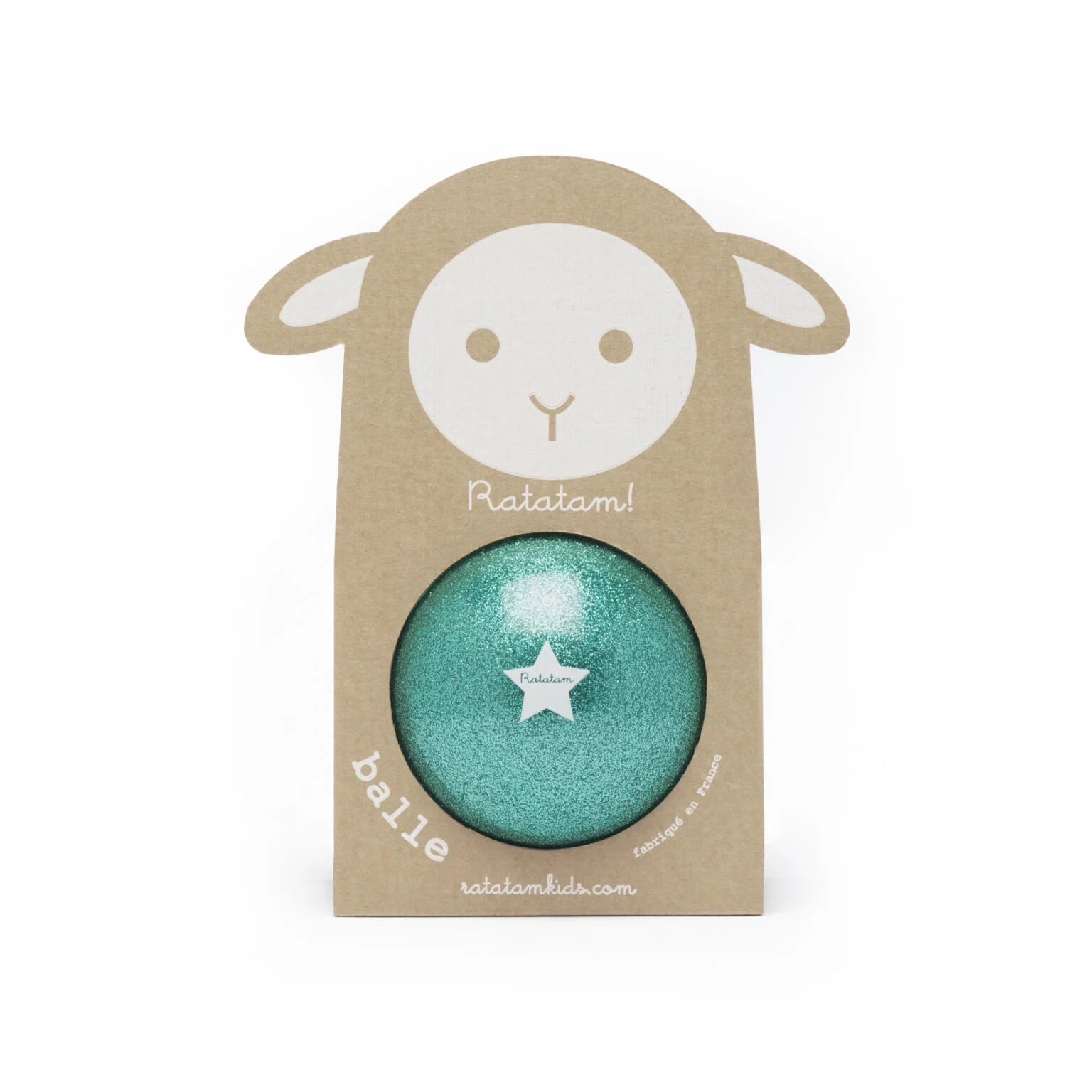 Ballon à paillettes mouton | 10 cm
