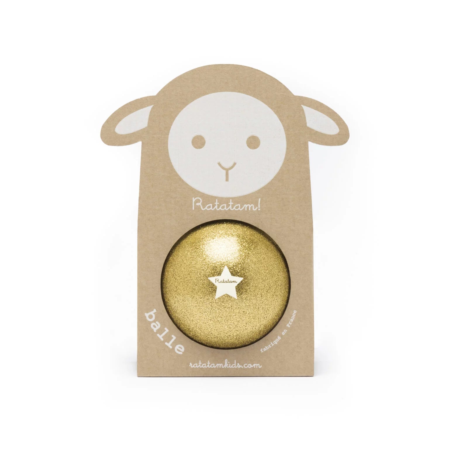 Ballon à paillettes mouton | 10 cm