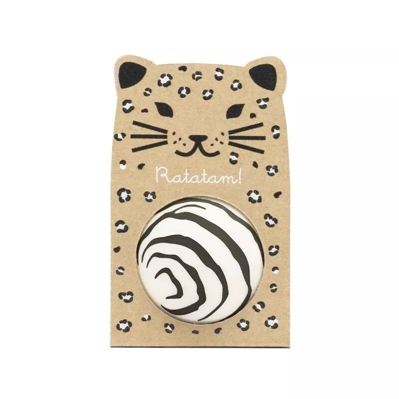 balle rebondissante zebre