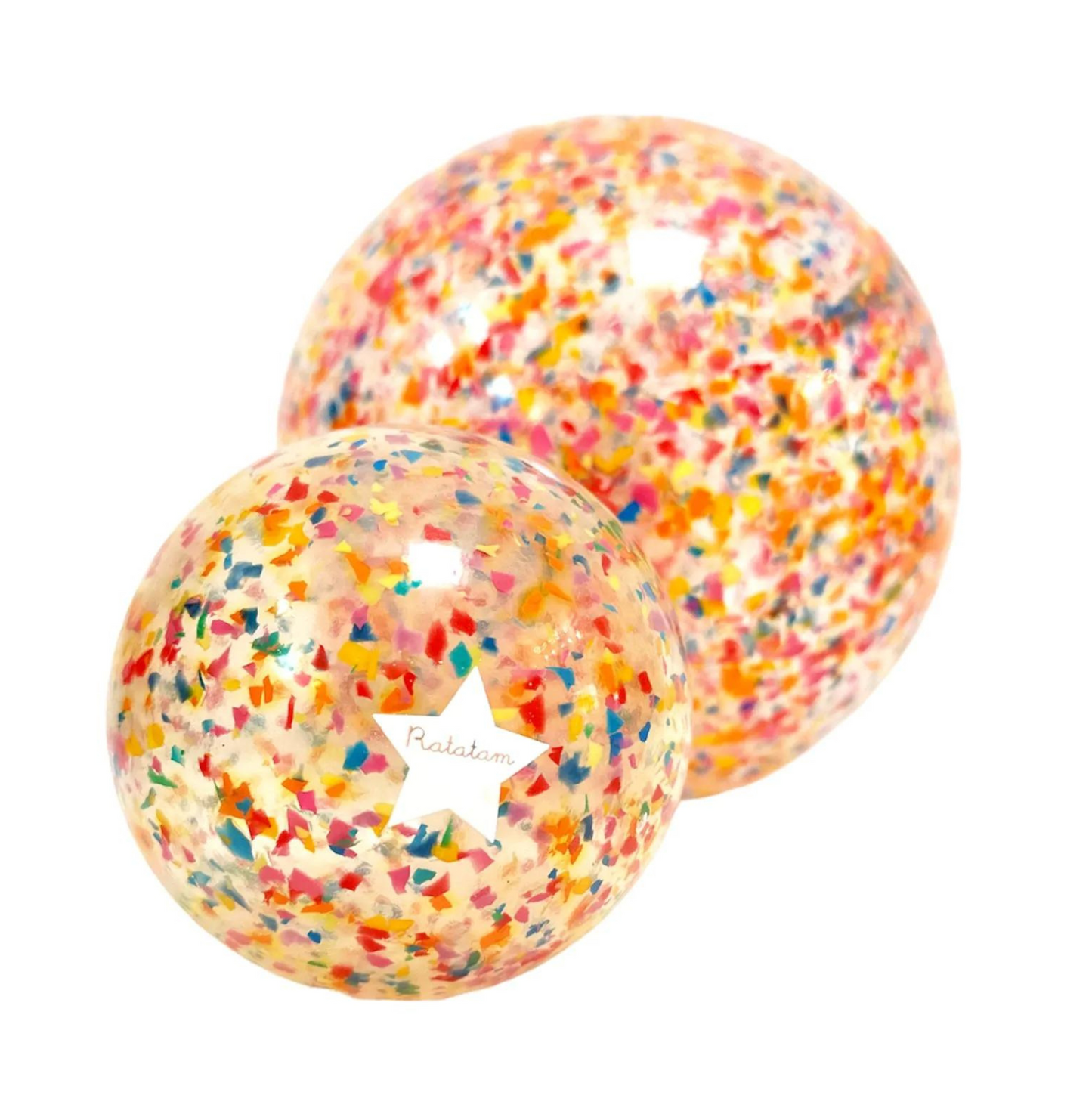 ballon confetti multicolor