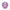 ballon 10cm paillette violet