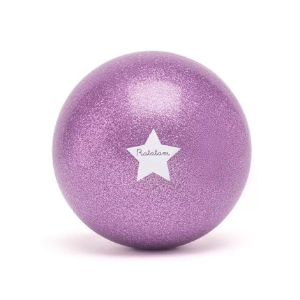 ballon 10cm paillette violet