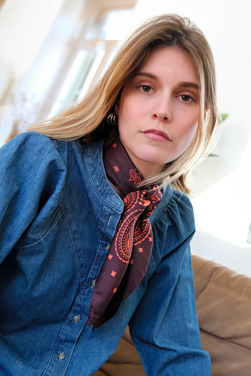 Bandana en soie