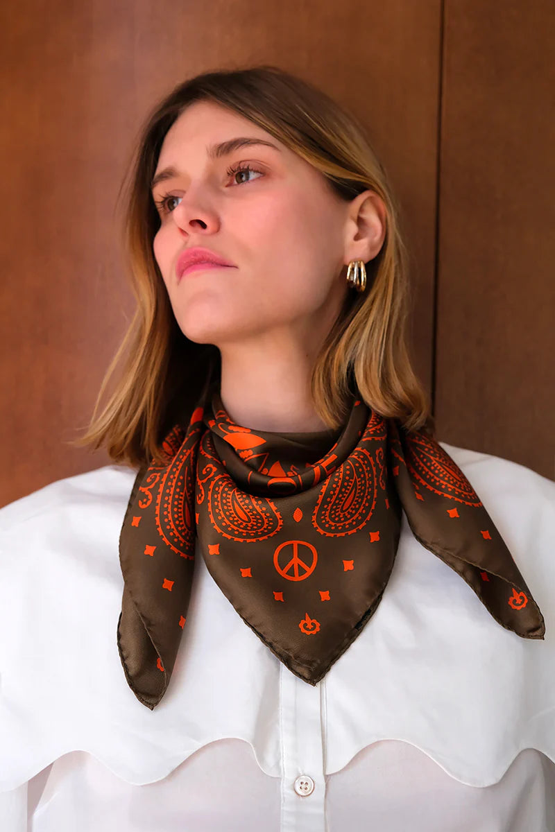 Bandana en soie 