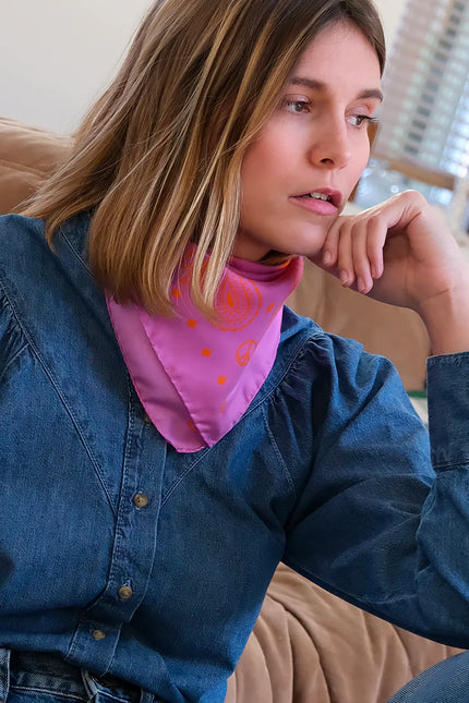Bandana en soie