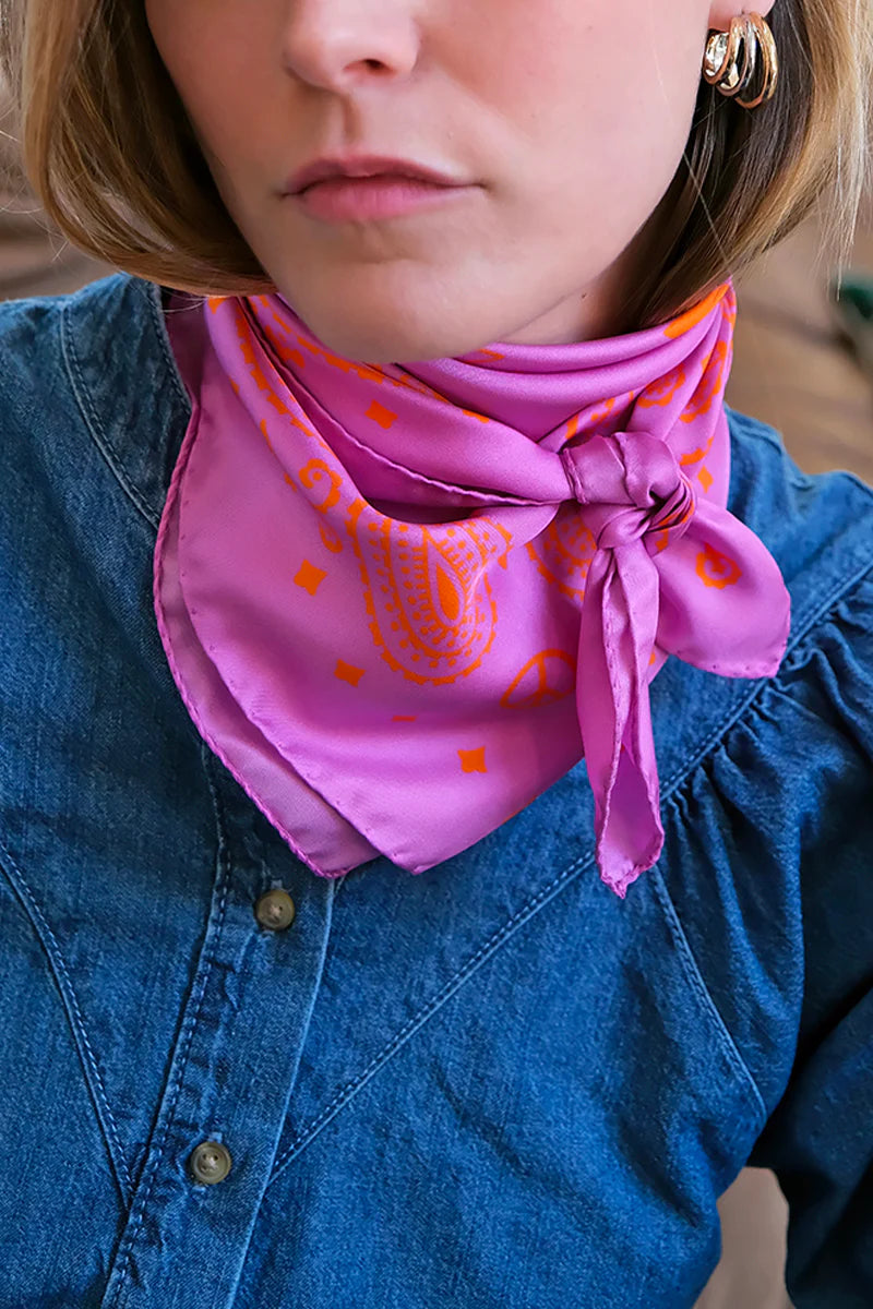 Bandana en soie