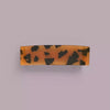 Barrette à cheveux leopard Miel 