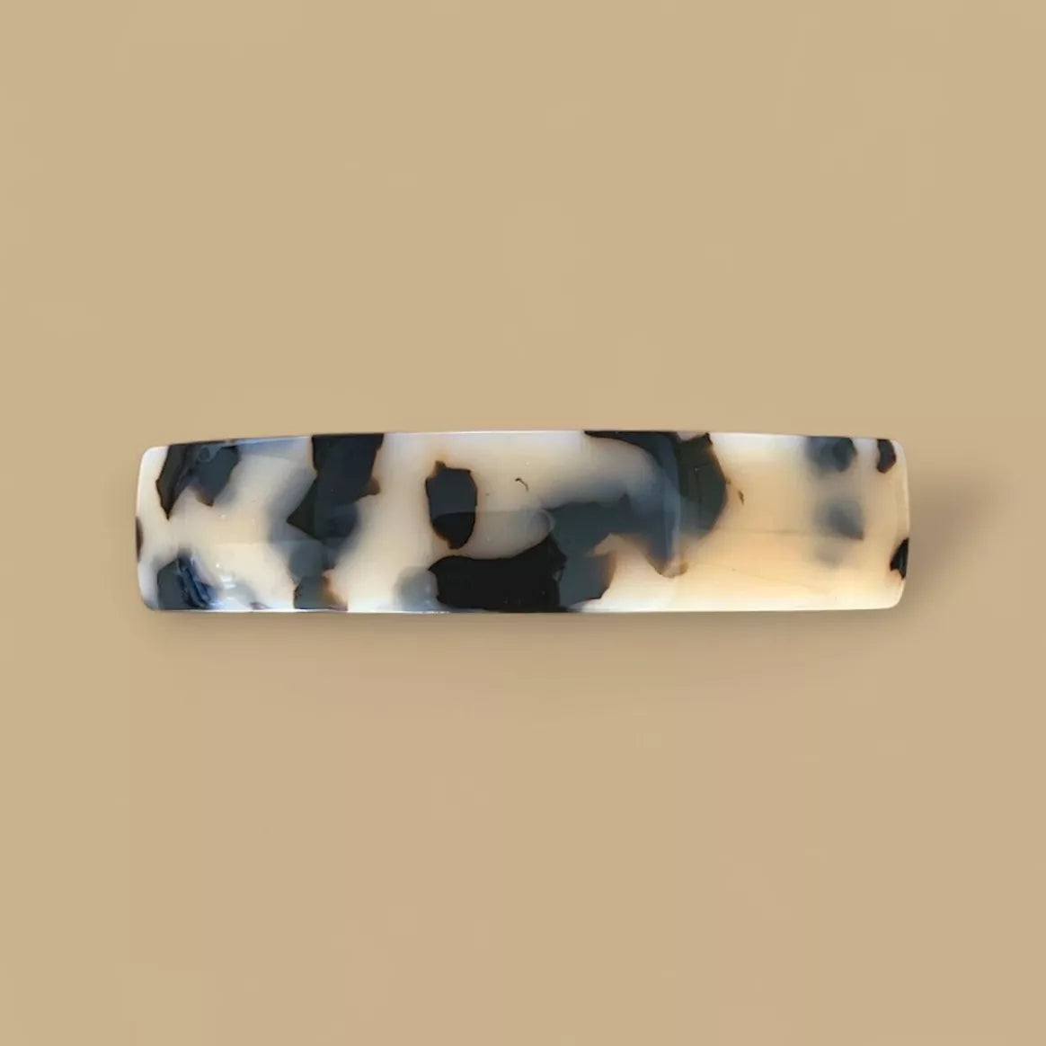 Barrette Agathe & Coco motif tortoise