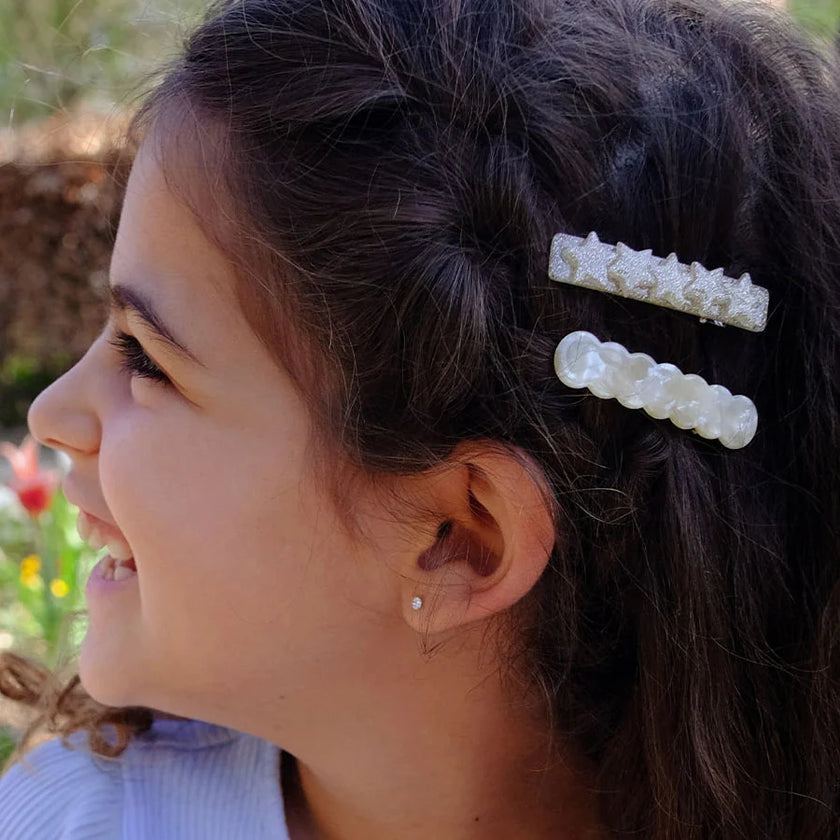 barette étoiles champagnes