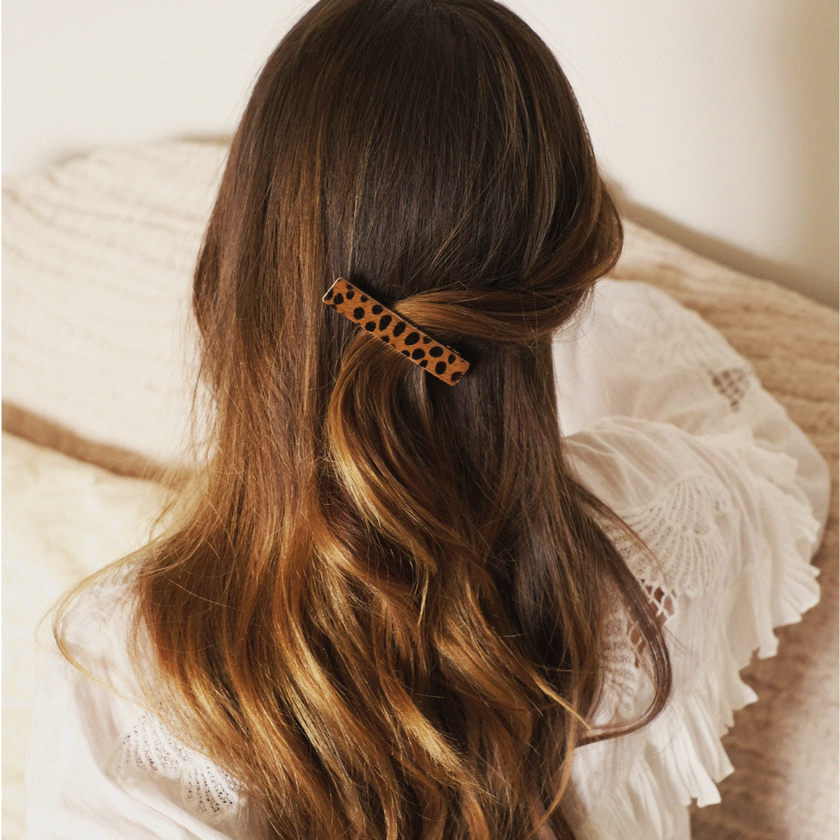 barrette leopard