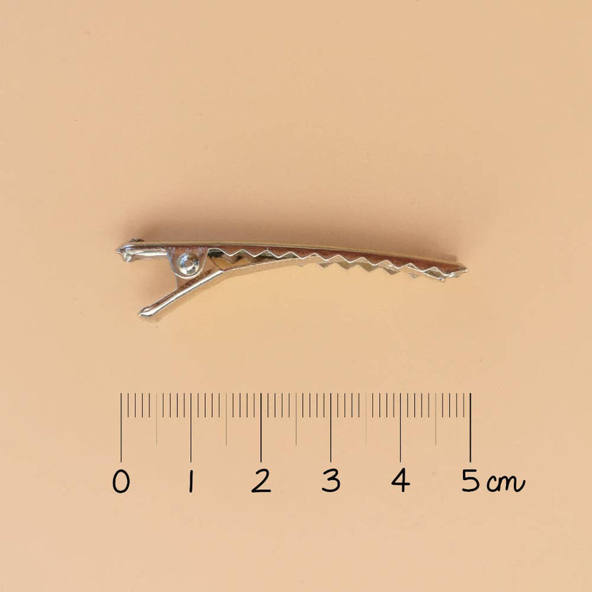 barrette noeud lapin rose