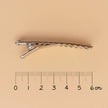 barrette noeud princesse kaki