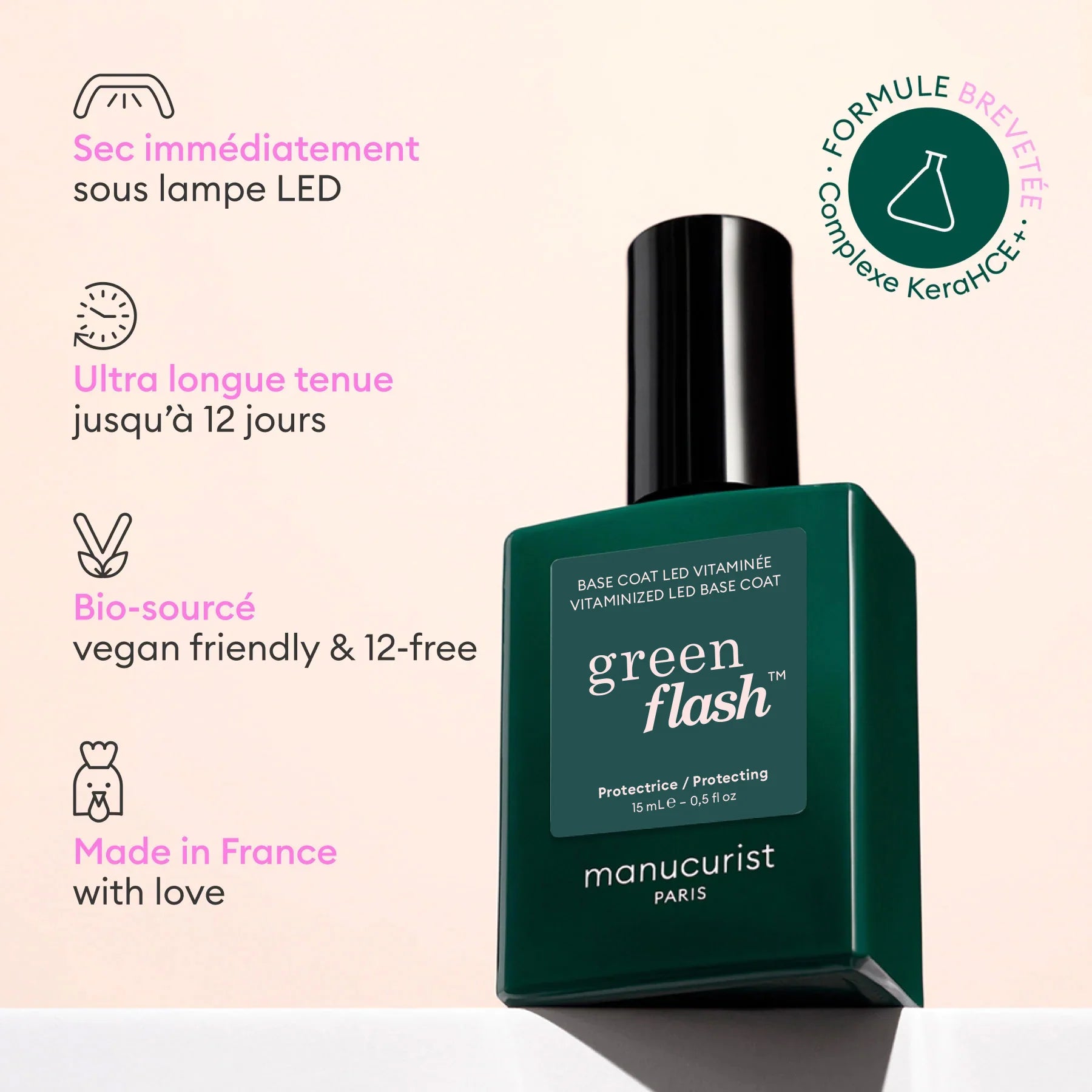 Base Coat vitaminée Manucurist