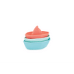 Trio de bateaux empilables en silicone