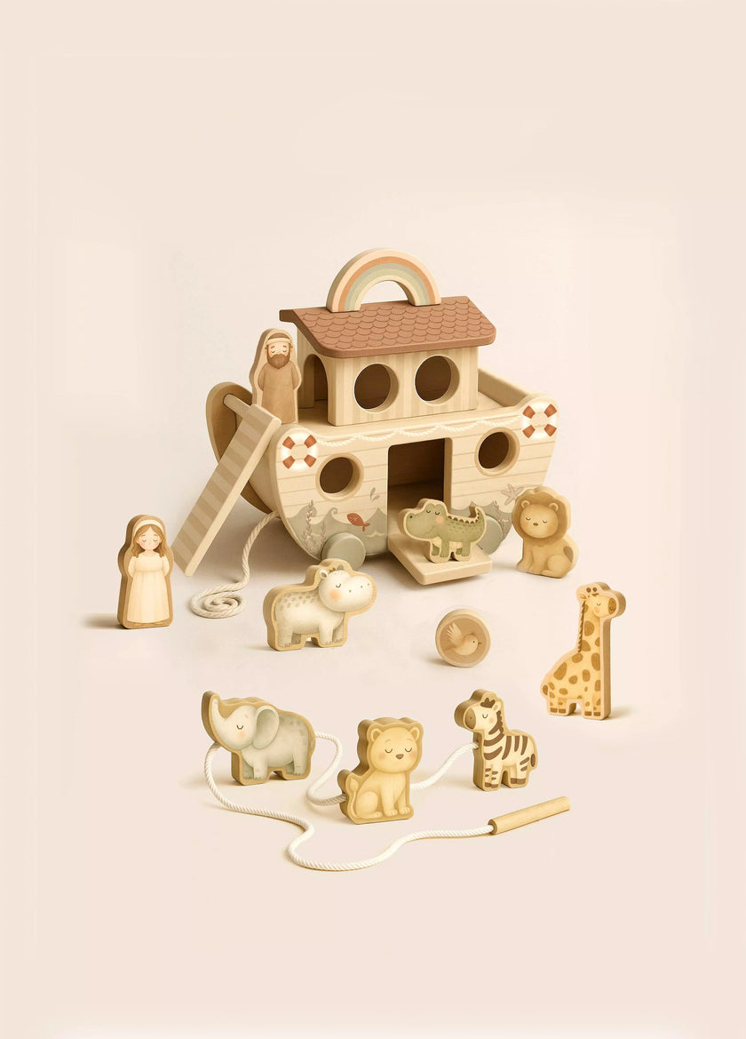 Jeux en bois bateau Ertha