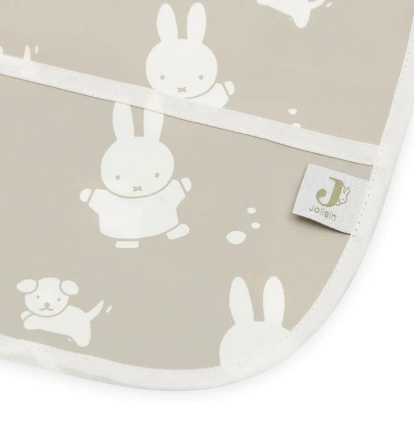 Bavoir à Manches Imperméable | Miffy&Snuffy Olive Green