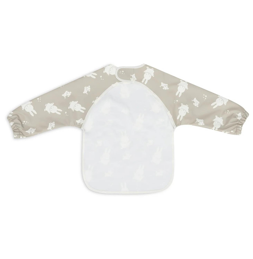 bavoir a manche impermeable miffy snuffy olive green