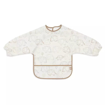 bavoir a manches motifs éléphants