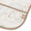 bavoir a manches motifs éléphants