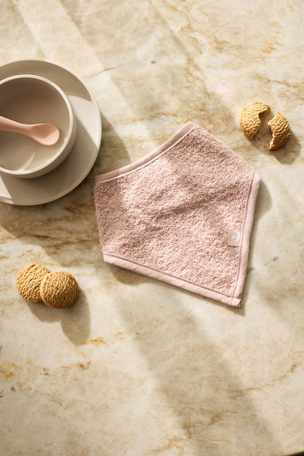 Bavoir bandana Wild Rose éponge Jollein