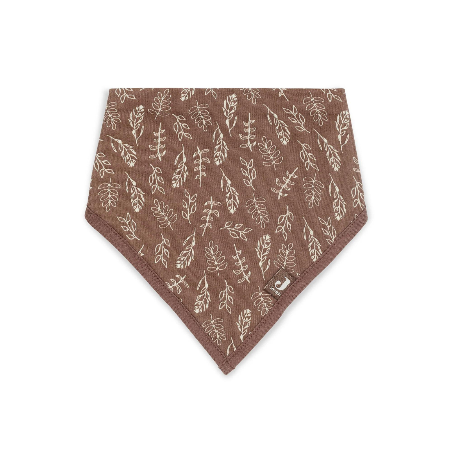 bavoir bandana marron