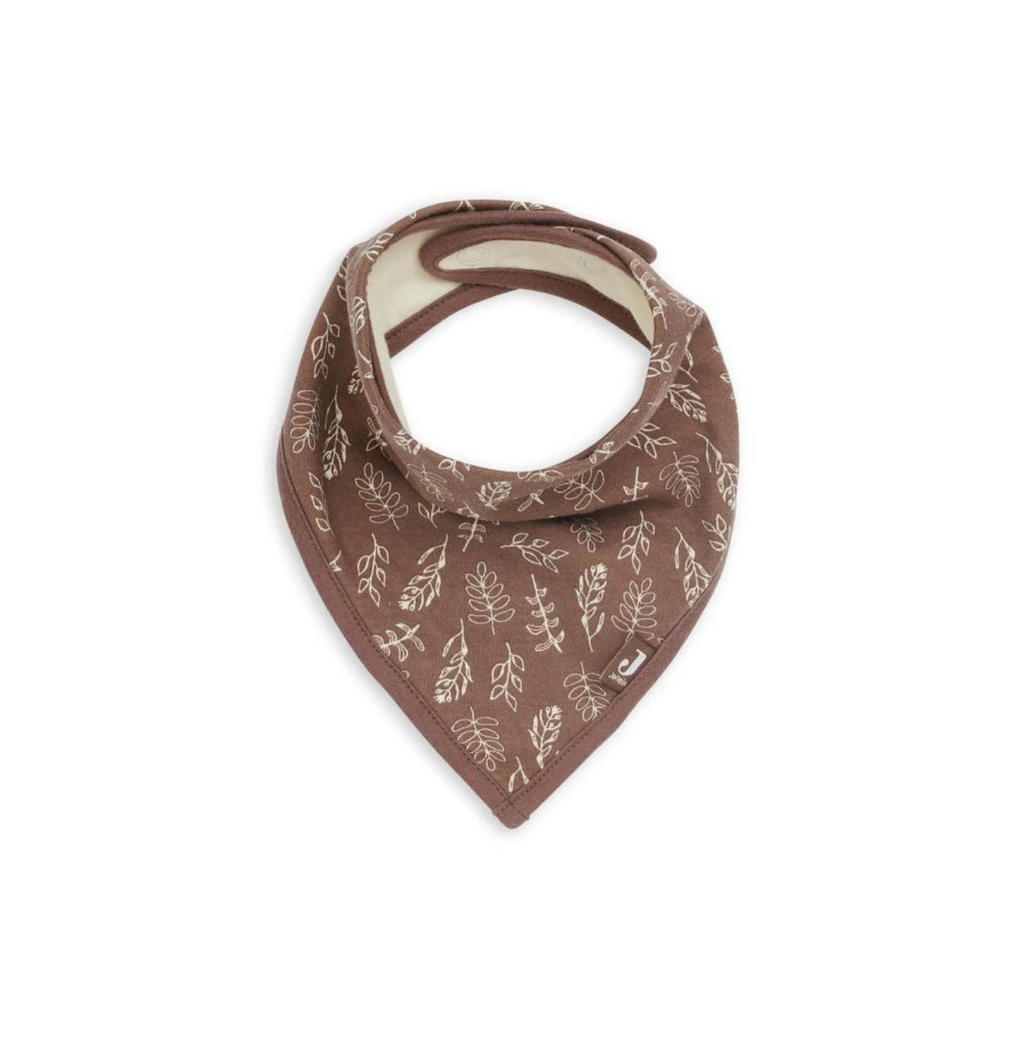 bavoir bandana marron