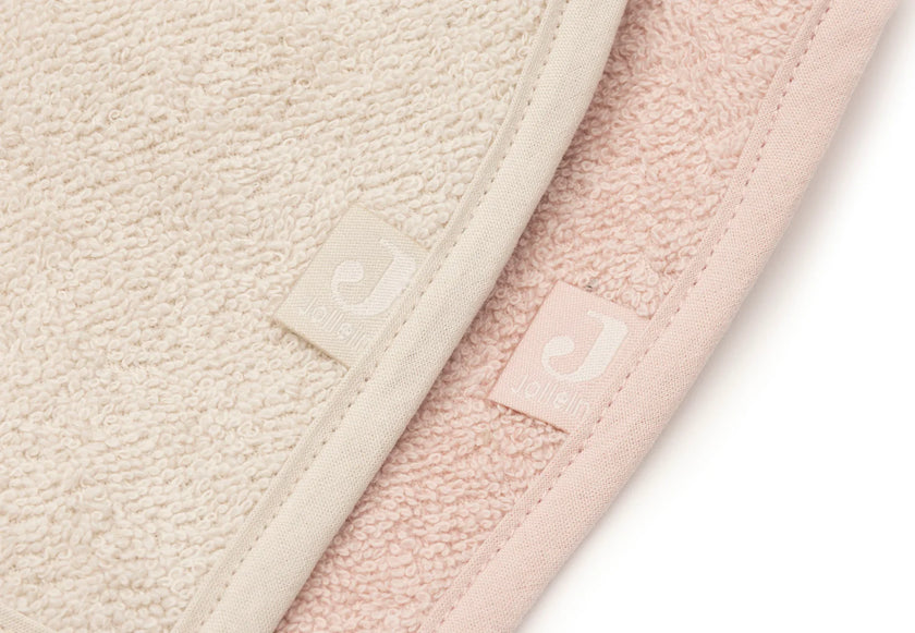Lot 2 Bavoir Bandana | Silk Rose & Sand