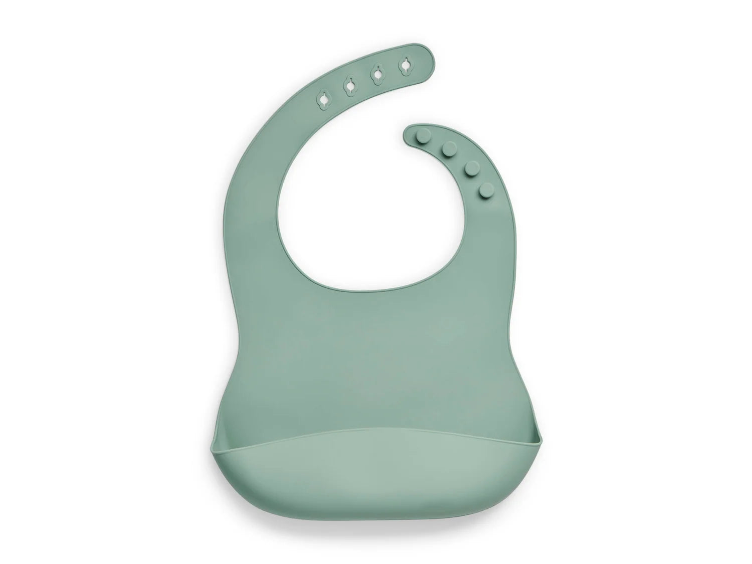Bavoir silicone Jollein Ash Green