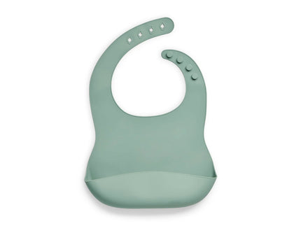 Bavoir silicone Jollein Ash Green