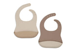 Bavoir silicone natural jollein