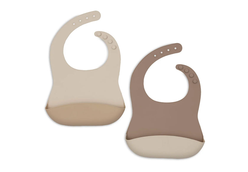 Bavoir silicone natural jollein