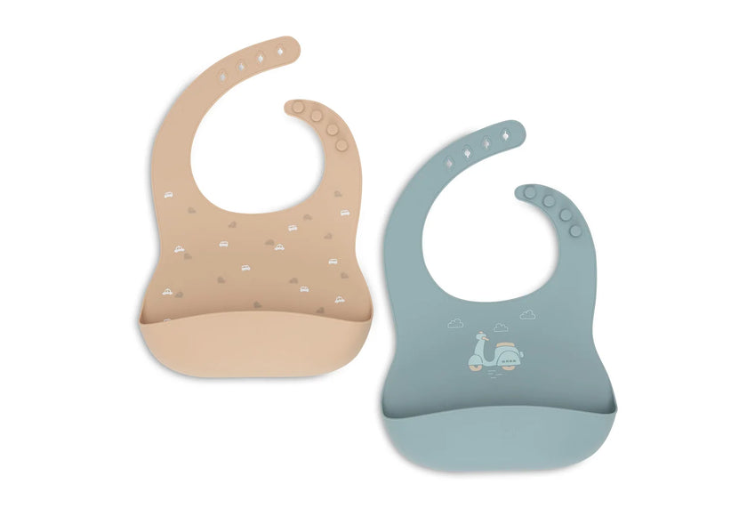 Bavoir silicone On the Go Jollein