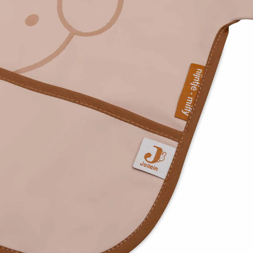 bavoir a manche Peekaboo wild rose