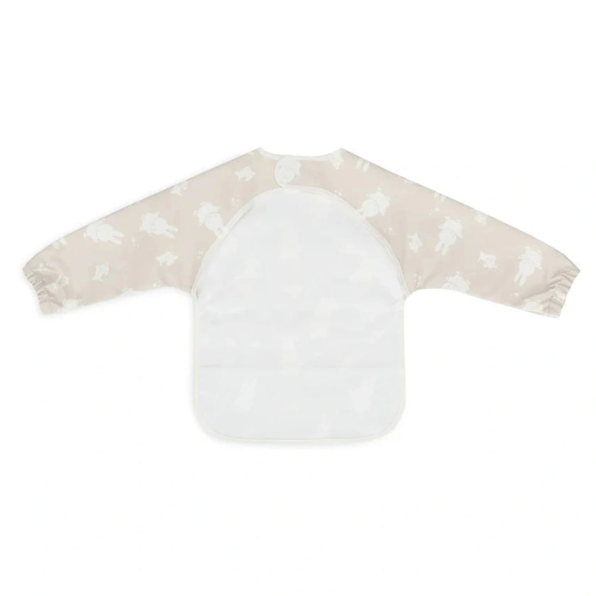 bavoir a manche miffy and snuffy nougat