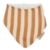 Bavoir bandana grandes rayures