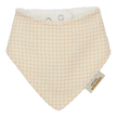 Bavoir bandana petits carreaux