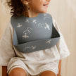 bavoir en silicone aviateur