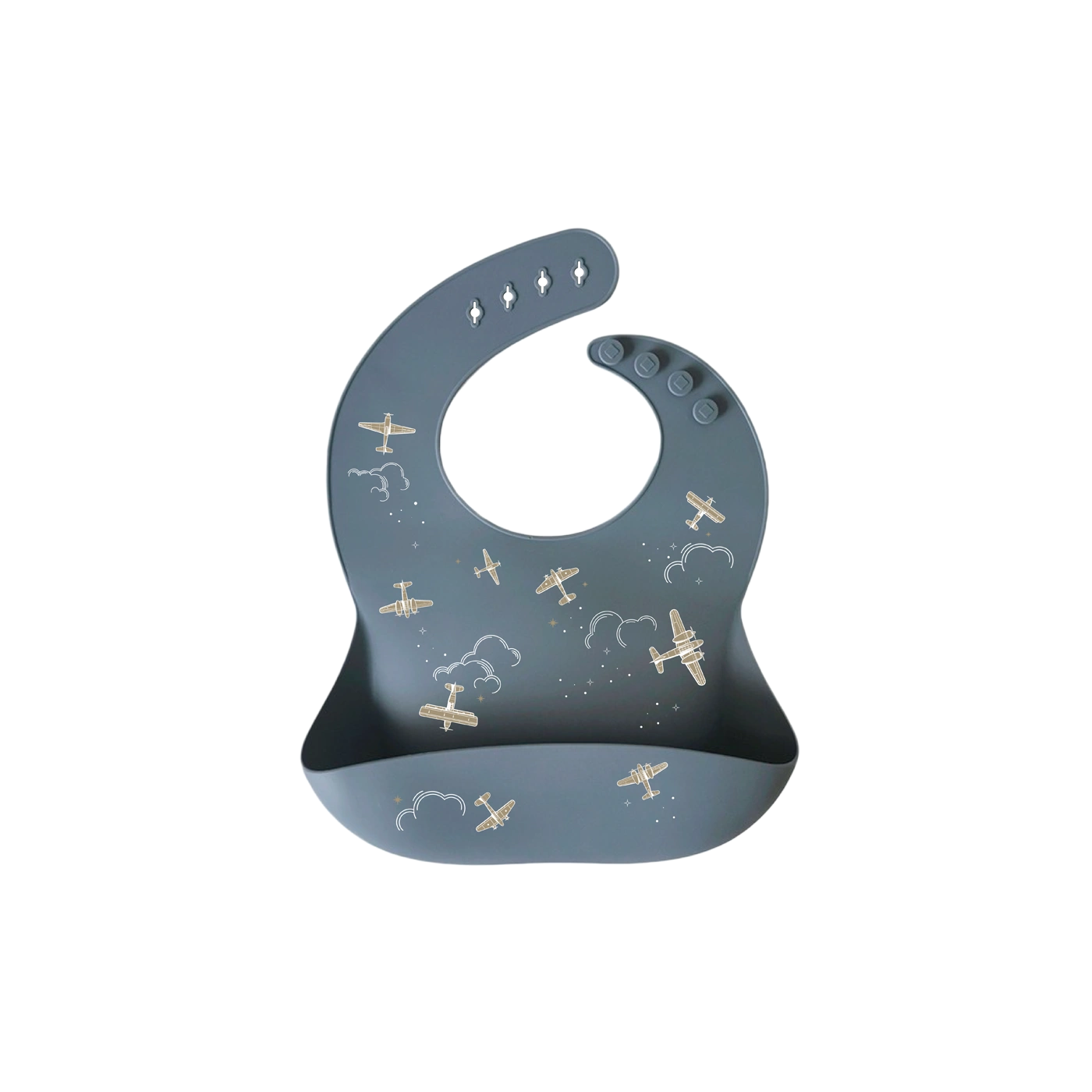 bavoir en silicone aviateur