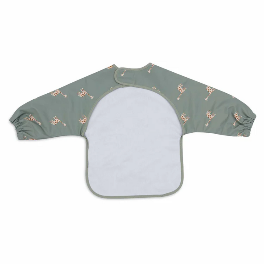 Bavoir vert Girafes