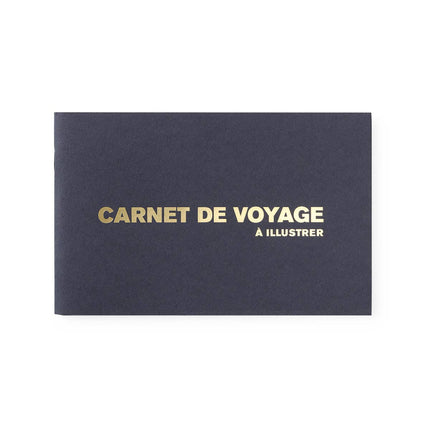 Carnet de voyage bleu de chine - Langue Française