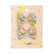 Barrettes mini papillon - Liberty Betsy ann lemon (paire)