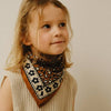 Petit Foulard | Léopard Marron