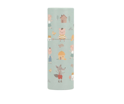 Tube 12 Crayons Les Trois Petits Cochons