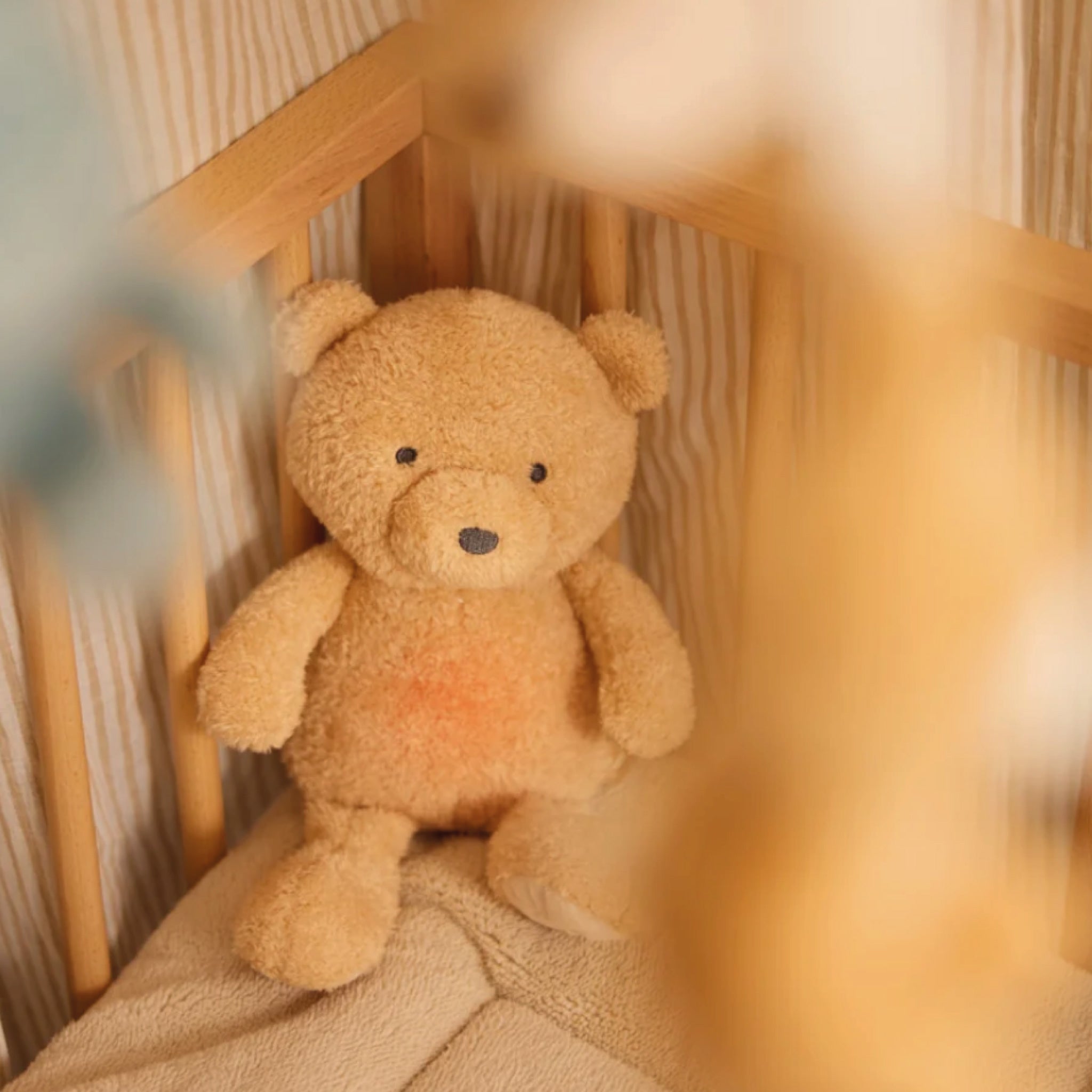 Peluche veilleuse musicale - Bear Brave
