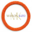 Bracelet népalais B113 Orange Corail