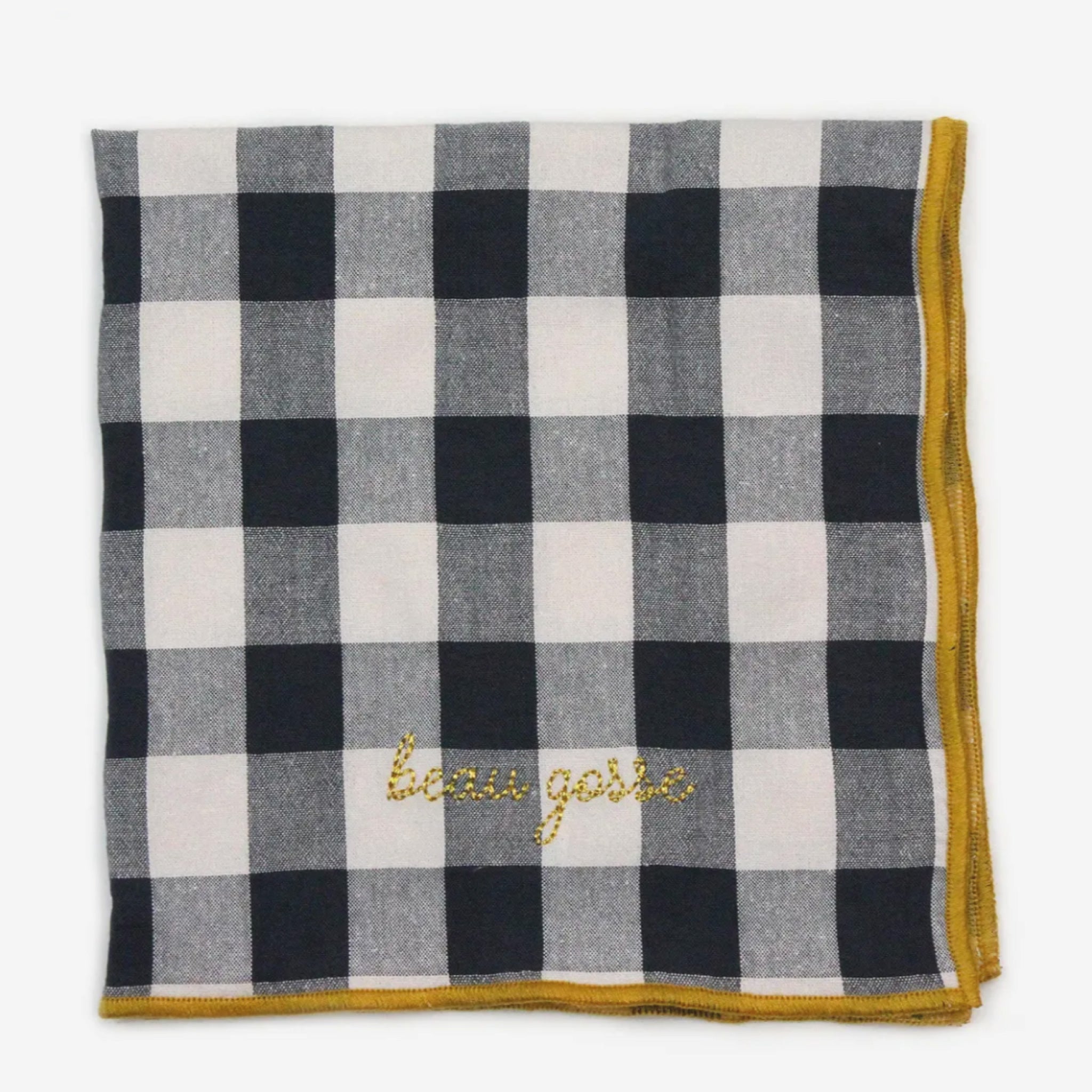 Serviettes de table | Vichy et Broderies