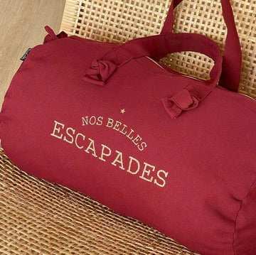 Sac Polochon⎥"Nos belles escapades" - Bordeaux