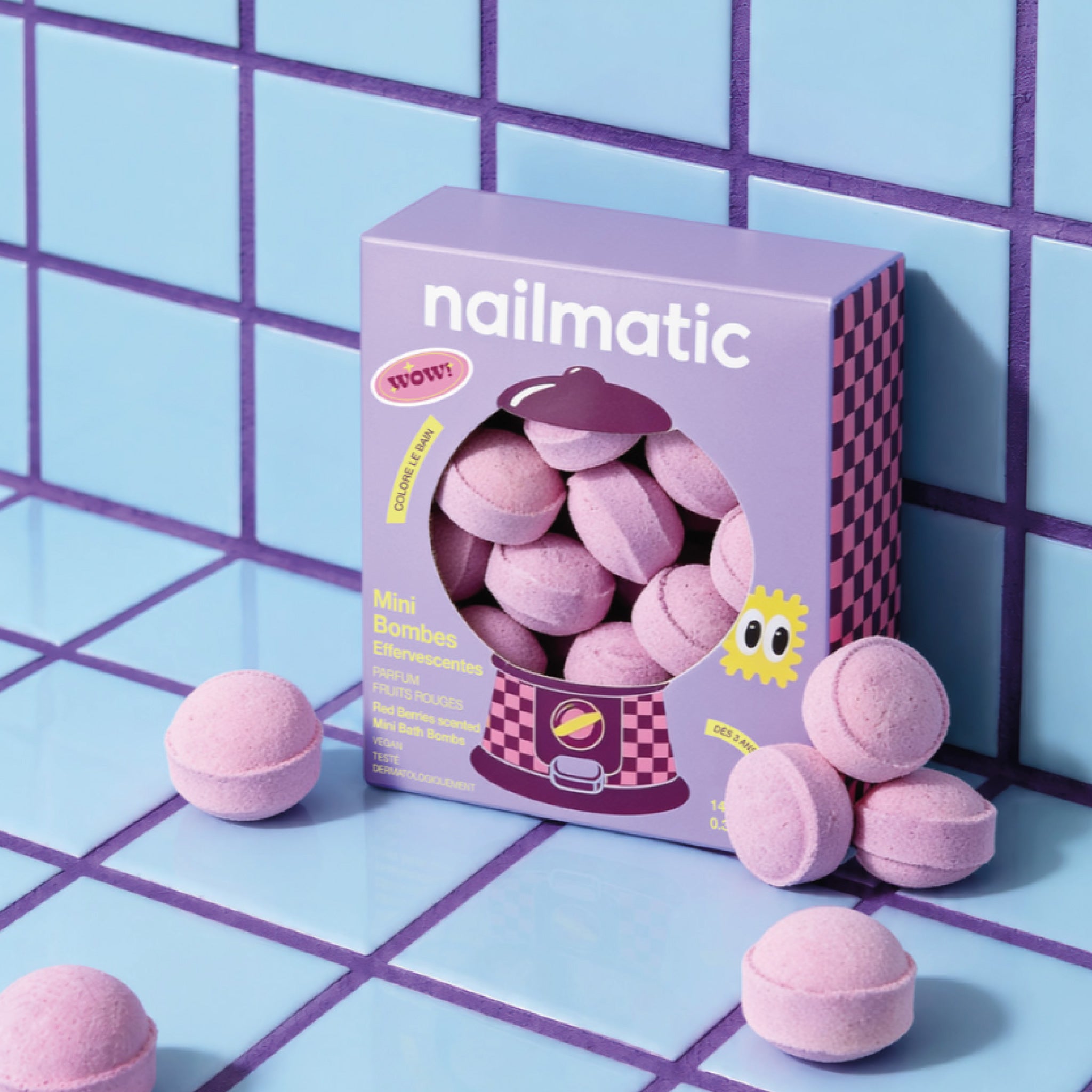 Mini Billes de Bain Effervescentes Berry Bloom