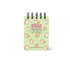 Bloc note vert