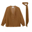 Blouse bertino la petite étoile camel